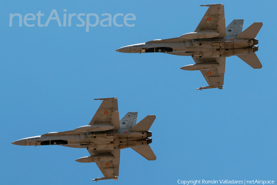 Spanish Air Force (Ejército del Aire) McDonnell Douglas EF-18A Hornet (C.15-93) | Photo 450474