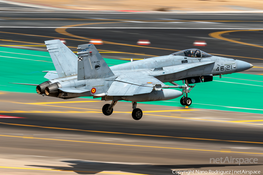Spanish Air Force (Ejército del Aire) McDonnell Douglas EF-18A Hornet (C.15-93) | Photo 477274