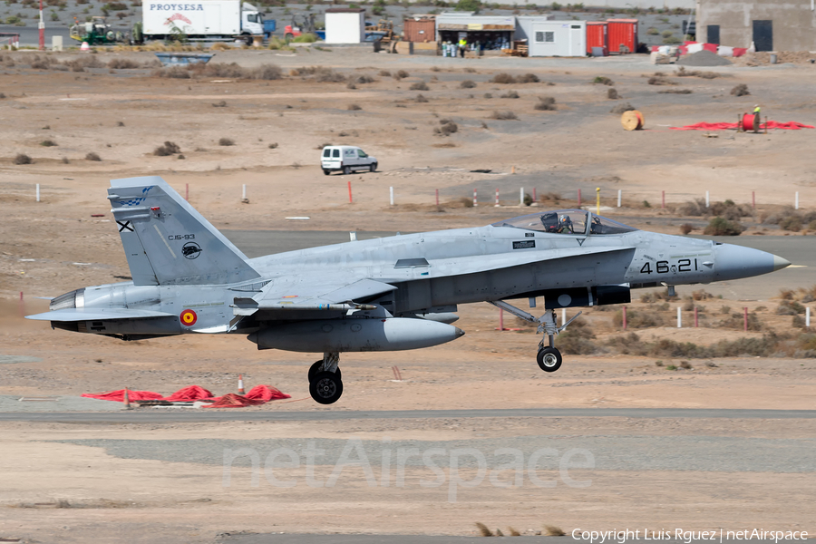 Spanish Air Force (Ejército del Aire) McDonnell Douglas EF-18A Hornet (C.15-93) | Photo 488643