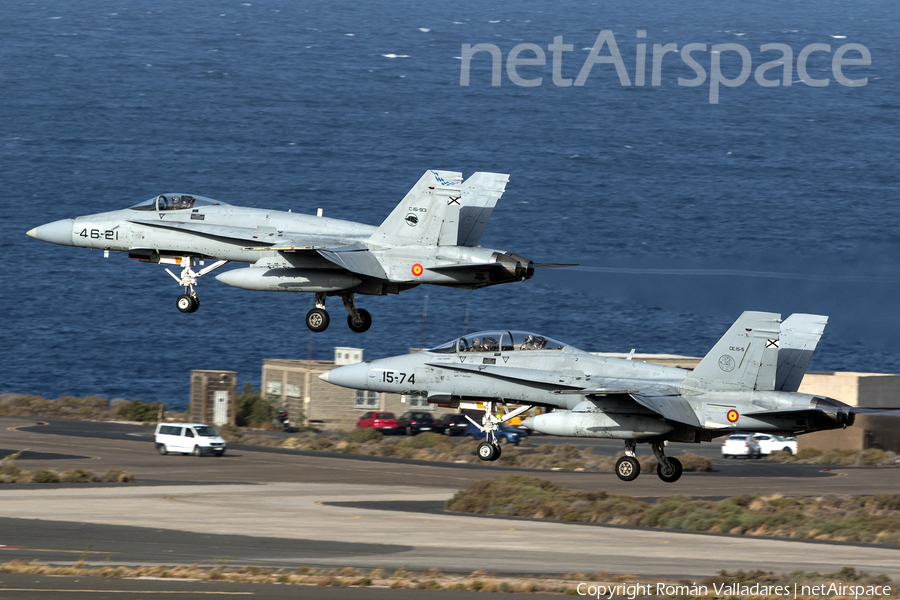 Spanish Air Force (Ejército del Aire) McDonnell Douglas EF-18A Hornet (C.15-93) | Photo 594453