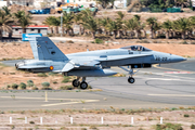 Spanish Air Force (Ejército del Aire) McDonnell Douglas F/A-18A+ Hornet (C.15-94) at  Gran Canaria, Spain