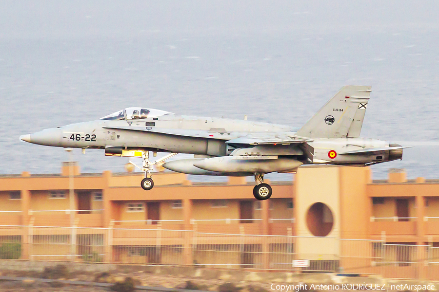 Spanish Air Force (Ejército del Aire) McDonnell Douglas F/A-18A+ Hornet (C.15-94) | Photo 352159