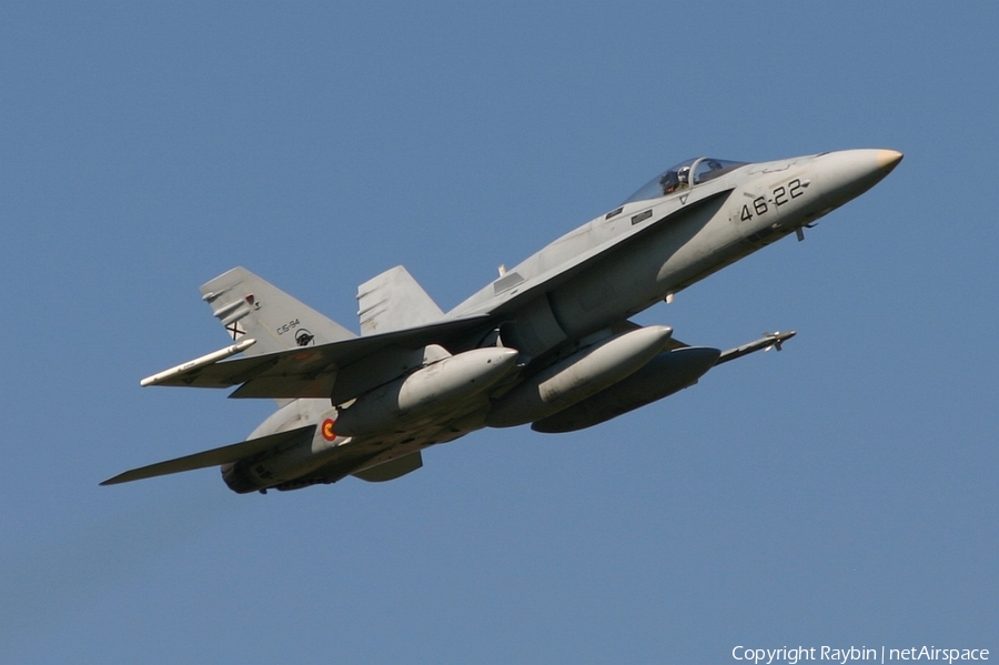 Spanish Air Force (Ejército del Aire) McDonnell Douglas F/A-18A+ Hornet (C.15-94) | Photo 554004