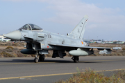 Spanish Air Force (Ejército del Aire) Eurofighter EF2000 Typhoon (C.16-33) at  Gran Canaria, Spain