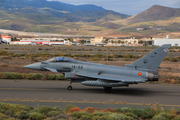 Spanish Air Force (Ejército del Aire) Eurofighter EF2000 Typhoon (C.16-35) at  Gran Canaria, Spain