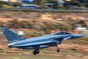 Spanish Air Force (Ejército del Aire) Eurofighter EF2000 Typhoon (C.16-35) at  Gran Canaria, Spain