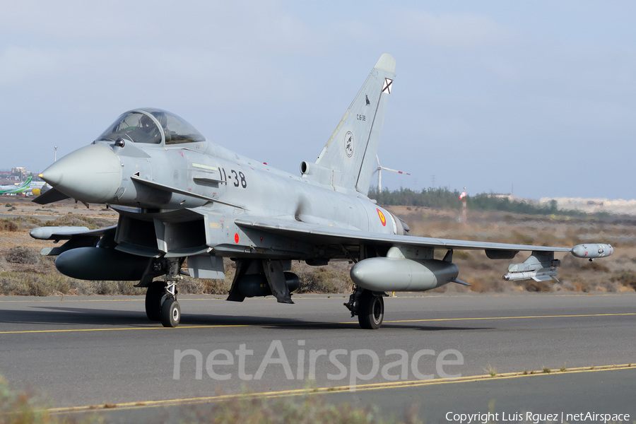 Spanish Air Force (Ejército del Aire) Eurofighter EF2000 Typhoon (C.16-38) | Photo 490785