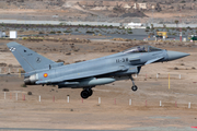 Spanish Air Force (Ejército del Aire) Eurofighter EF2000 Typhoon (C.16-38) at  Gran Canaria, Spain