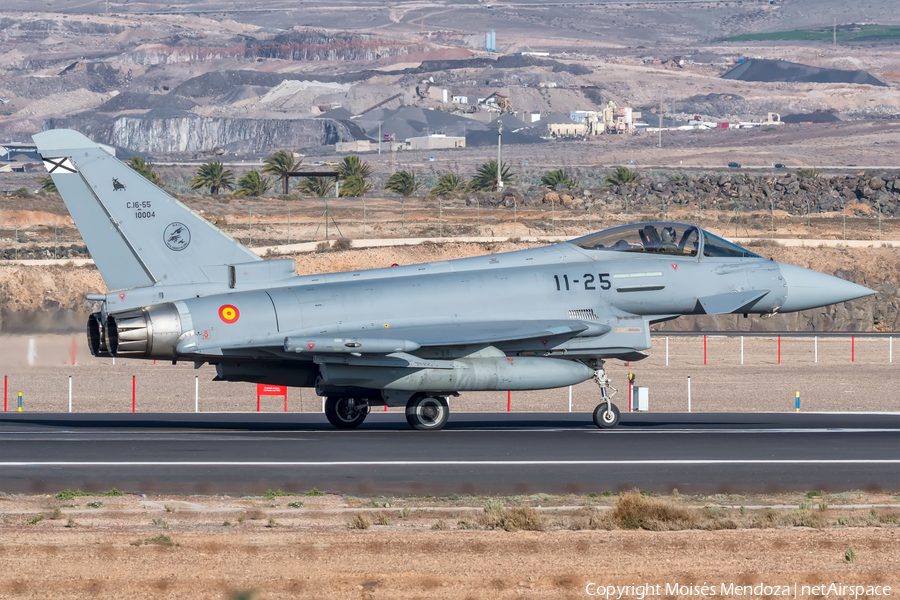 Spanish Air Force (Ejército del Aire) Eurofighter EF2000 Typhoon (C.16-55) | Photo 218431