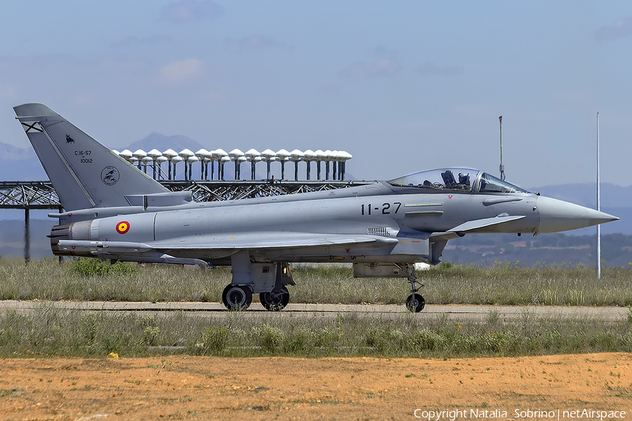 Spanish Air Force (Ejército del Aire) Eurofighter EF2000 Typhoon (C.16-57) | Photo 276491