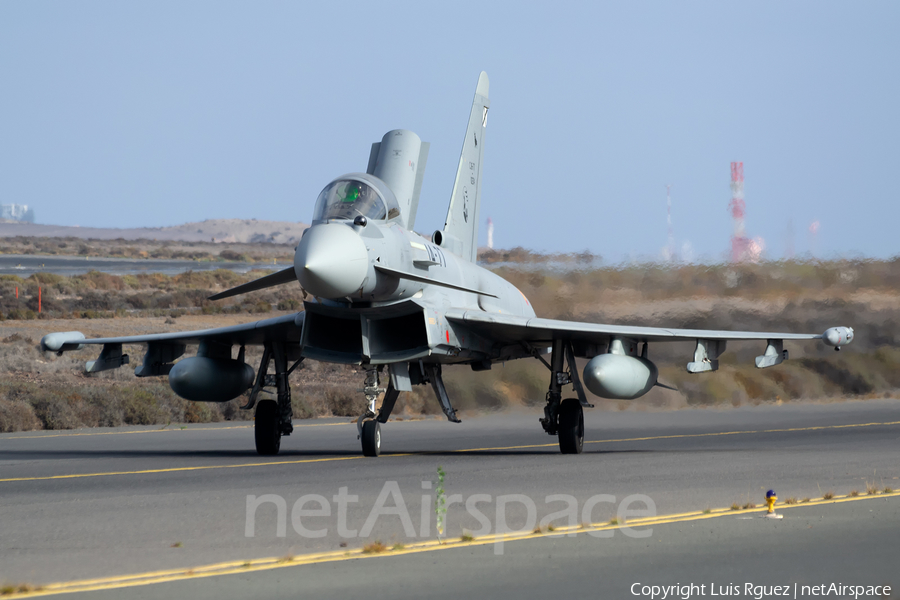 Spanish Air Force (Ejército del Aire) Eurofighter EF2000 Typhoon (C.16-77) | Photo 490789