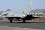 Spanish Air Force (Ejército del Aire) Eurofighter EF2000 Typhoon (C.16-77) at  Gran Canaria, Spain