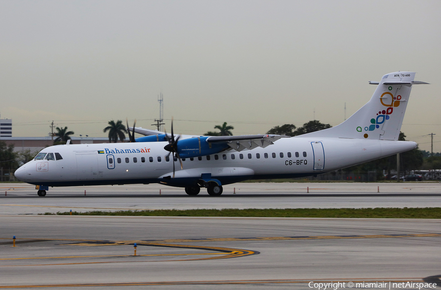 Bahamasair ATR 72-600 (C6-BFQ) | Photo 96106