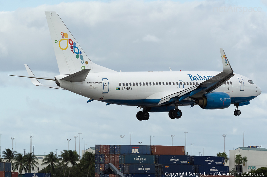Bahamasair Boeing 737-7V3 (C6-BFY) | Photo 663077