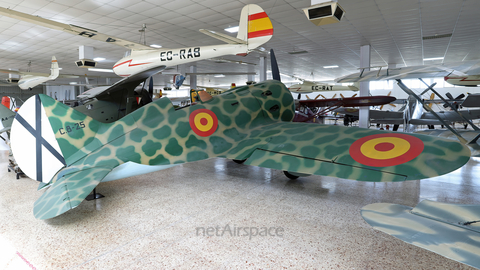 Spanish Air Force (Ejército del Aire) Polikarpov I-16 (C.8-25) at  Madrid - Cuatro Vientos, Spain