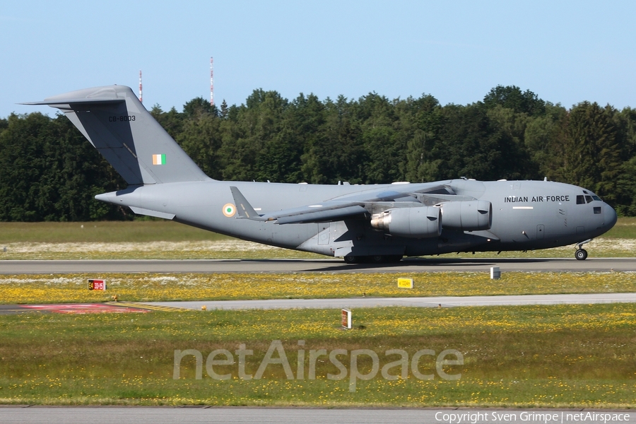 Indian Air Force Boeing C-17A Globemaster III (CB-8003) | Photo 513922