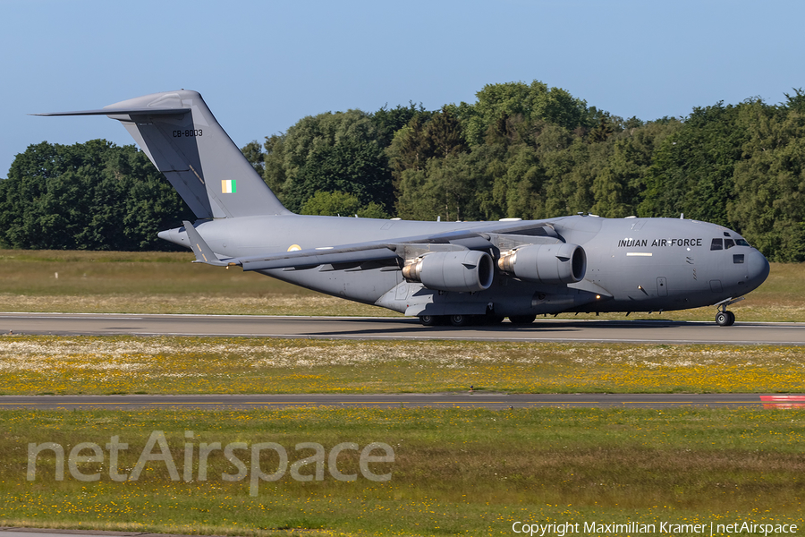 Indian Air Force Boeing C-17A Globemaster III (CB-8003) | Photo 521852