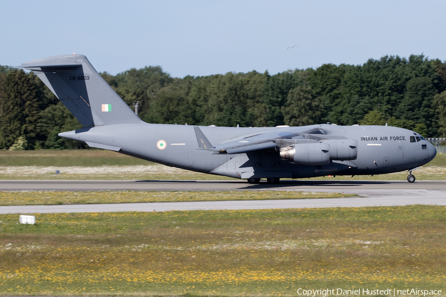 Indian Air Force Boeing C-17A Globemaster III (CB-8003) | Photo 535257