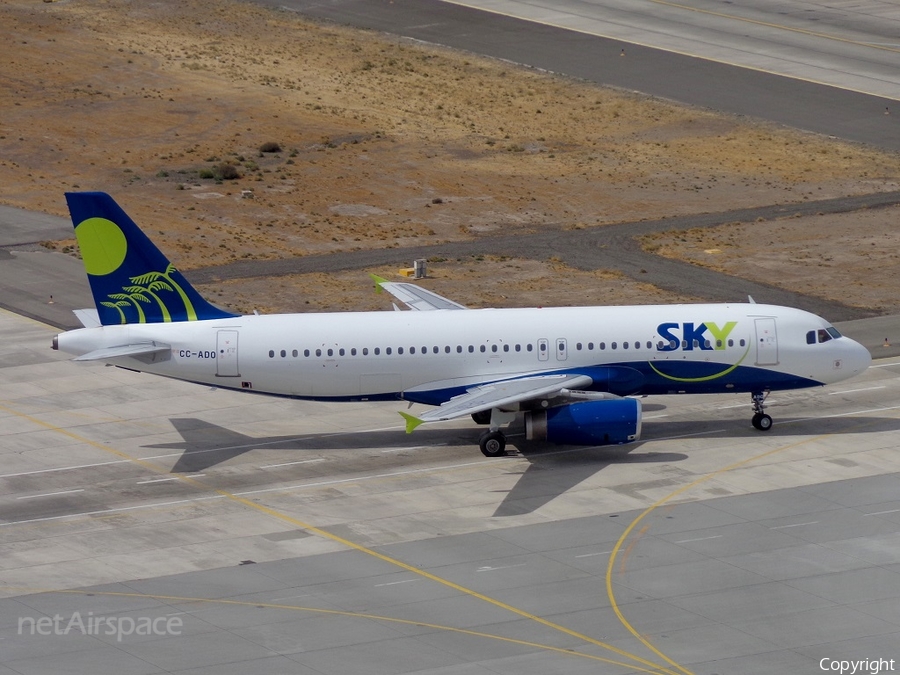 Sky Airline Airbus A320-231 (CC-ADO) | Photo 44554