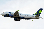 Sky Airline Airbus A319-111 (CC-AFX) at  Sao Paulo - Guarulhos - Andre Franco Montoro (Cumbica), Brazil