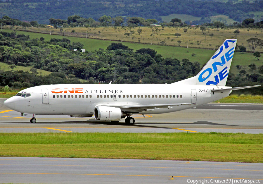 One Airlines Boeing 737-36N (CC-AIT) | Photo 146727