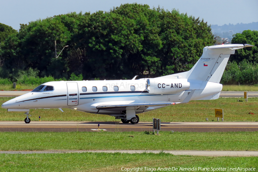 (Private) Embraer EMB-505 Phenom 300 (CC-AND) | Photo 622117