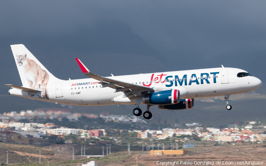 JetSMART Airbus A320-232 (CC-AWF) | Photo 338854