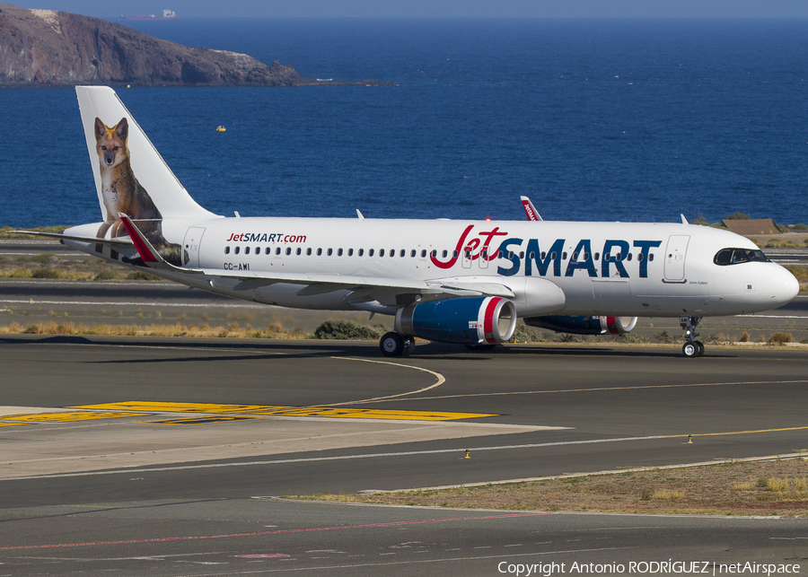 JetSMART Airbus A320-232 (CC-AWI) | Photo 293934