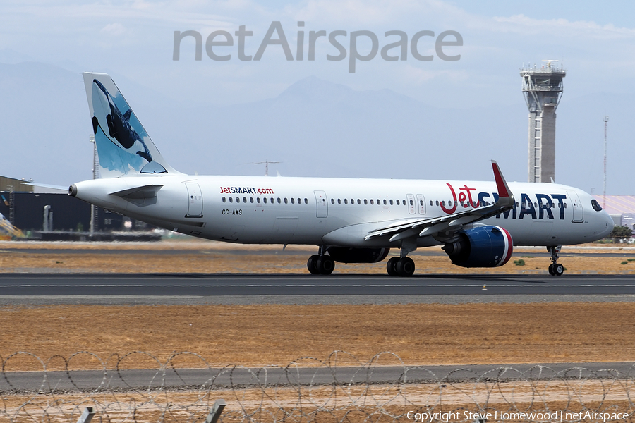 JetSMART Airbus A321-271NX (CC-AWS) | Photo 563893