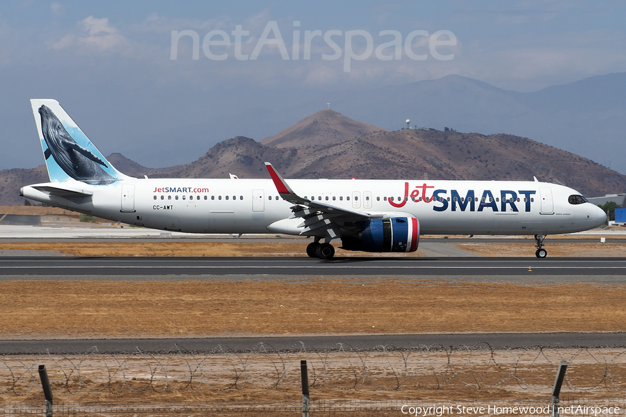 JetSMART Airbus A321-271NX (CC-AWT) | Photo 563894