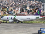 Sky Airline Airbus A320-251N (CC-AZE) at  Cuzco - Teniente Alejandro Velasco Astete, Peru