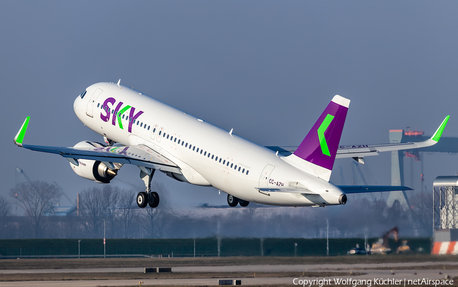 Sky Airline Airbus A320-251N (CC-AZH) | Photo 295515