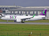 Sky Airline Airbus A320-251N (CC-AZL) at  Hamburg - Finkenwerder, Germany