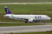 Sky Airline Airbus A320-251N (CC-AZS) at  Sao Paulo - Guarulhos - Andre Franco Montoro (Cumbica), Brazil