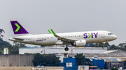 Sky Airline Airbus A320-251N (CC-AZS) at  Sao Paulo - Guarulhos - Andre Franco Montoro (Cumbica), Brazil