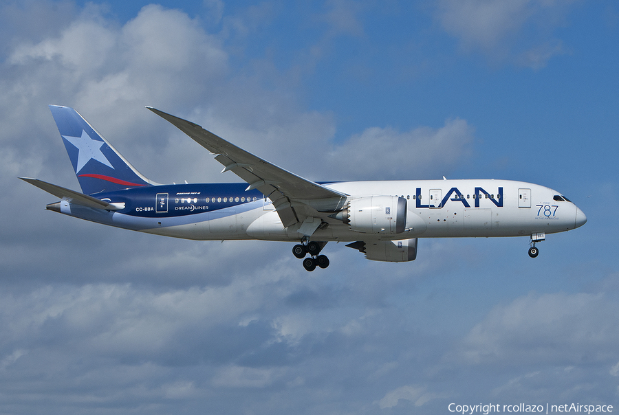 LAN Airlines Boeing 787-8 Dreamliner (CC-BBA) | Photo 445201