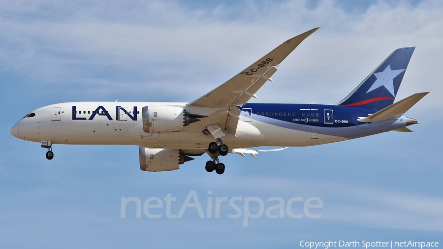 LAN Airlines Boeing 787-8 Dreamliner (CC-BBB) | Photo 212897