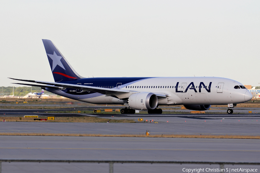 LAN Airlines Boeing 787-8 Dreamliner (CC-BBD) | Photo 99163