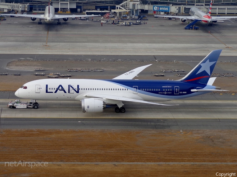 LAN Airlines Boeing 787-8 Dreamliner (CC-BBD) | Photo 44556