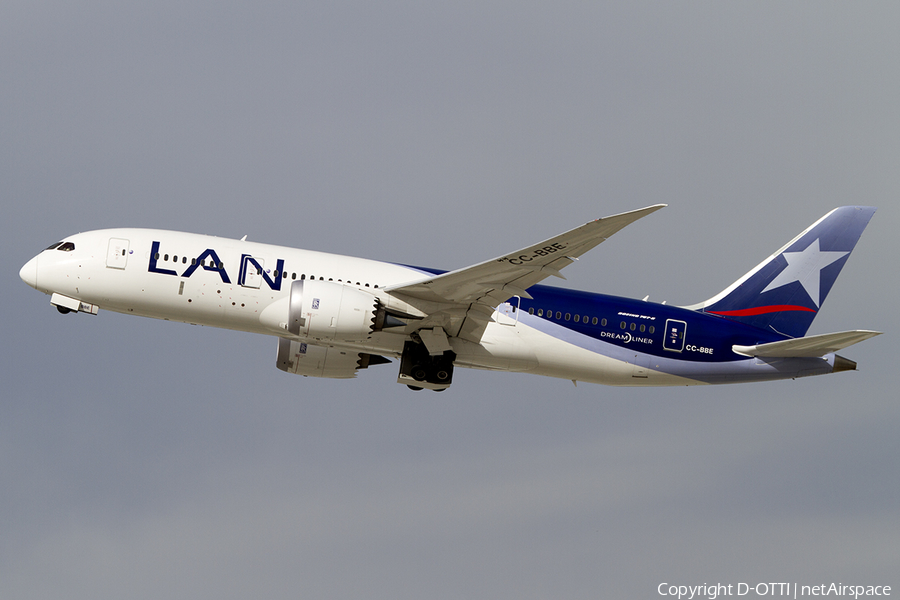 LAN Airlines Boeing 787-8 Dreamliner (CC-BBE) | Photo 469272