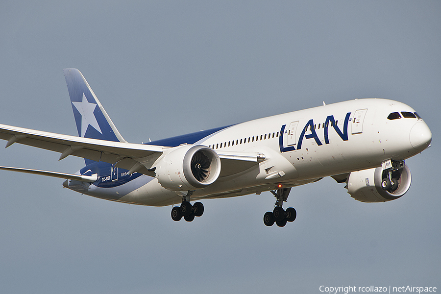 LAN Airlines Boeing 787-8 Dreamliner (CC-BBF) | Photo 97714