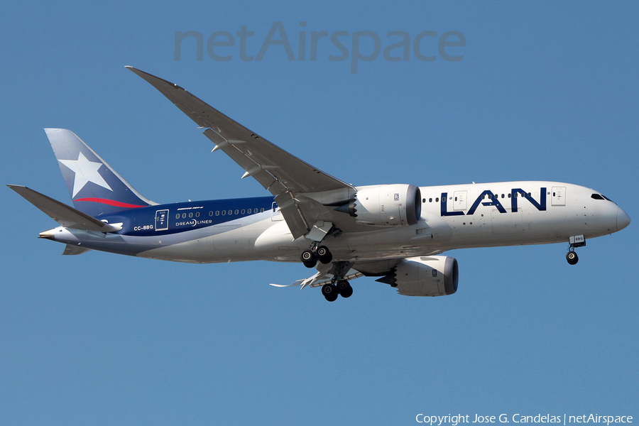 LAN Airlines Boeing 787-8 Dreamliner (CC-BBG) | Photo 84022