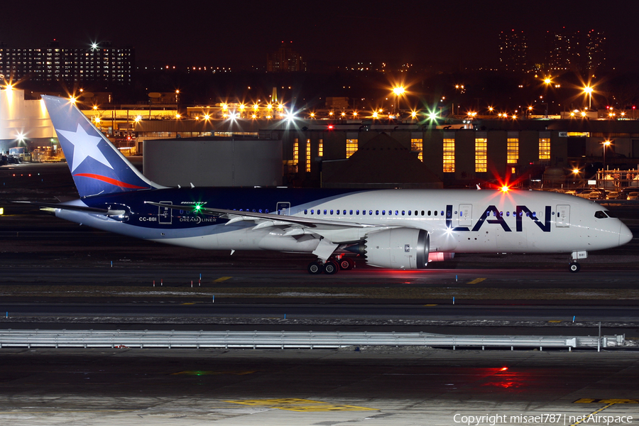 LAN Airlines Boeing 787-8 Dreamliner (CC-BBI) | Photo 67802