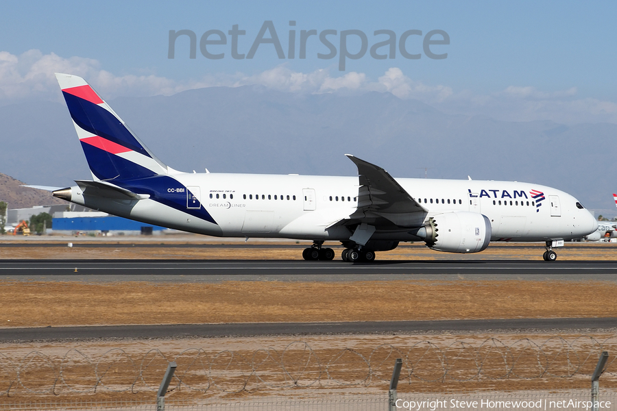 LATAM Airlines Chile Boeing 787-8 Dreamliner (CC-BBI) | Photo 564589