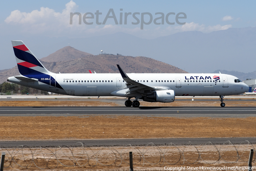 LATAM Airlines Chile Airbus A321-211 (CC-BEJ) | Photo 564591