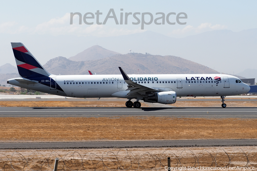 LATAM Airlines Chile Airbus A321-211 (CC-BEL) | Photo 564592