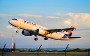 LAN Airlines Airbus A320-214 (CC-BFB) at  Cartagena - Rafael Nunez International, Colombia