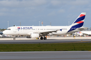 LATAM Airlines Chile Airbus A320-214 (CC-BFB) at  Miami - International, United States