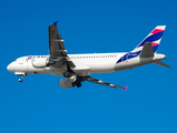 LATAM Airlines Chile Airbus A320-214 (CC-BFD) at  Cartagena - Rafael Nunez International, Colombia