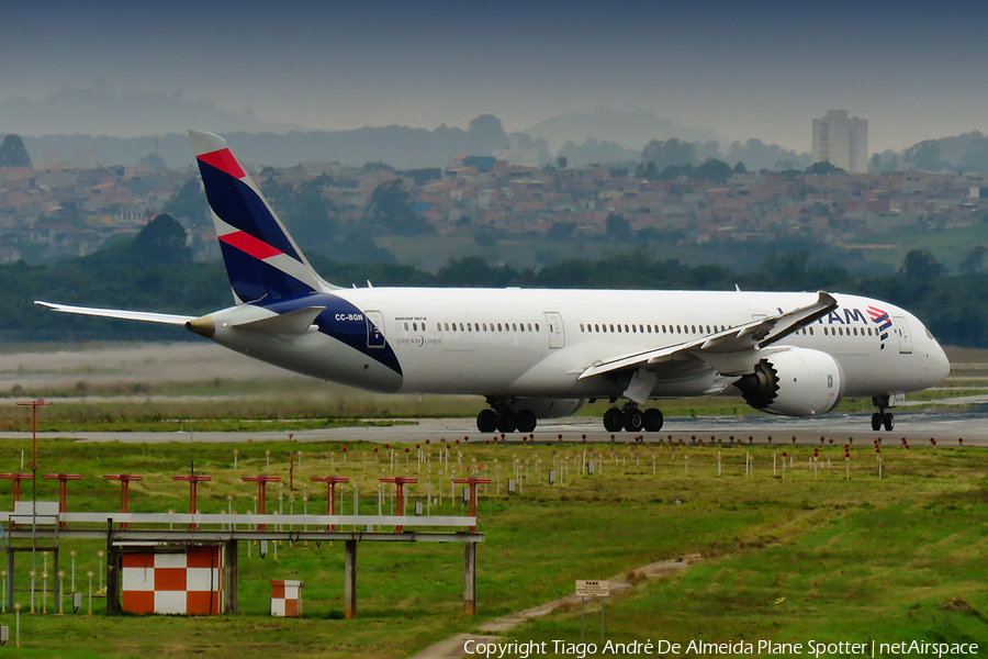 LATAM Airlines Chile Boeing 787-9 Dreamliner (CC-BGN) | Photo 373978